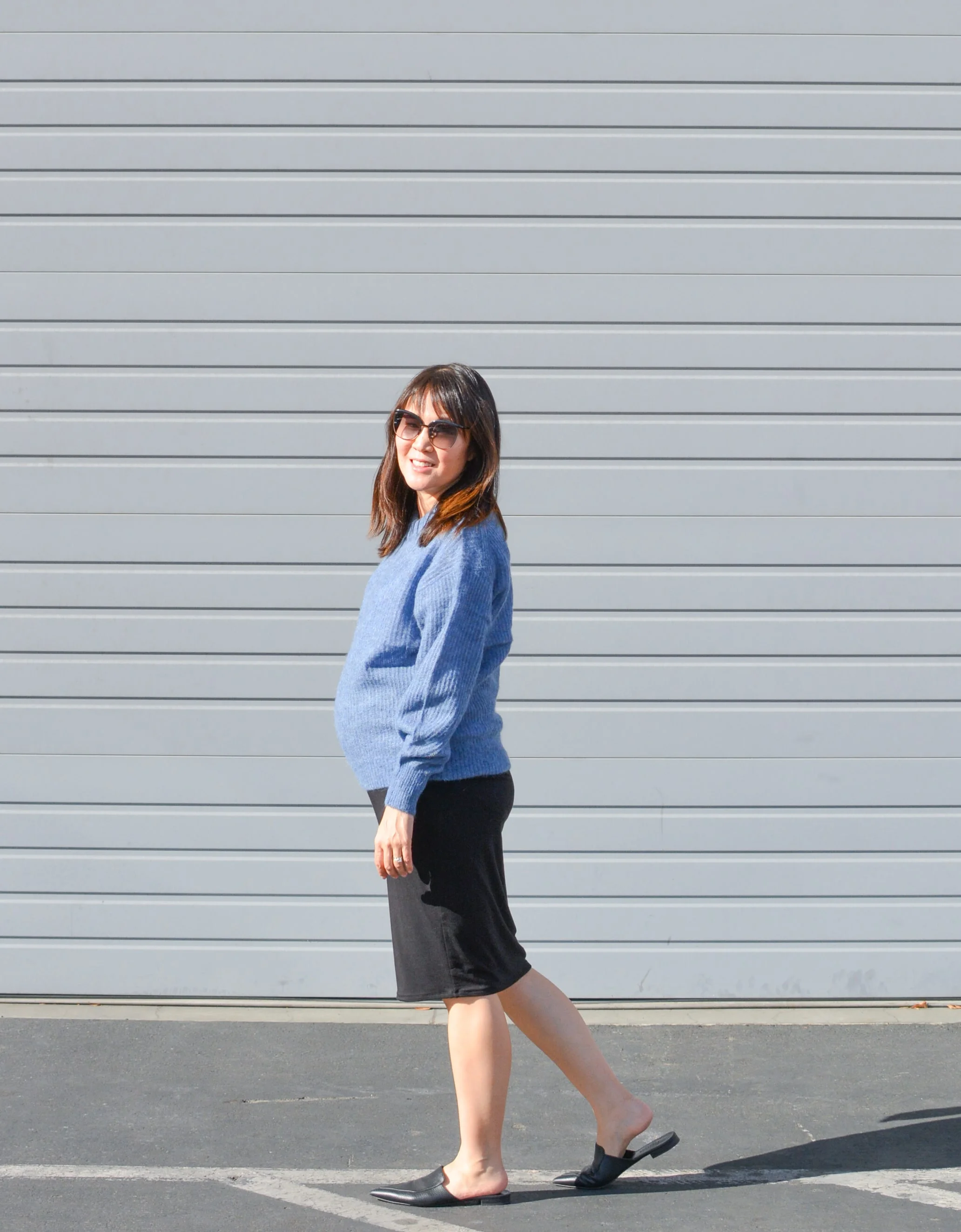 Everlane oversized alpaca crew online